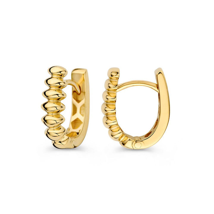 Oorringen geelgoud