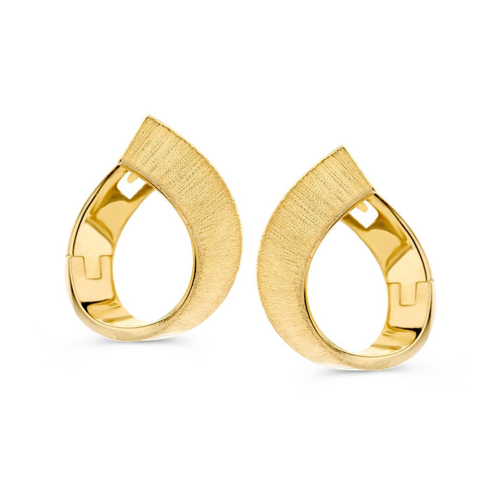 Oorringen geelgoud