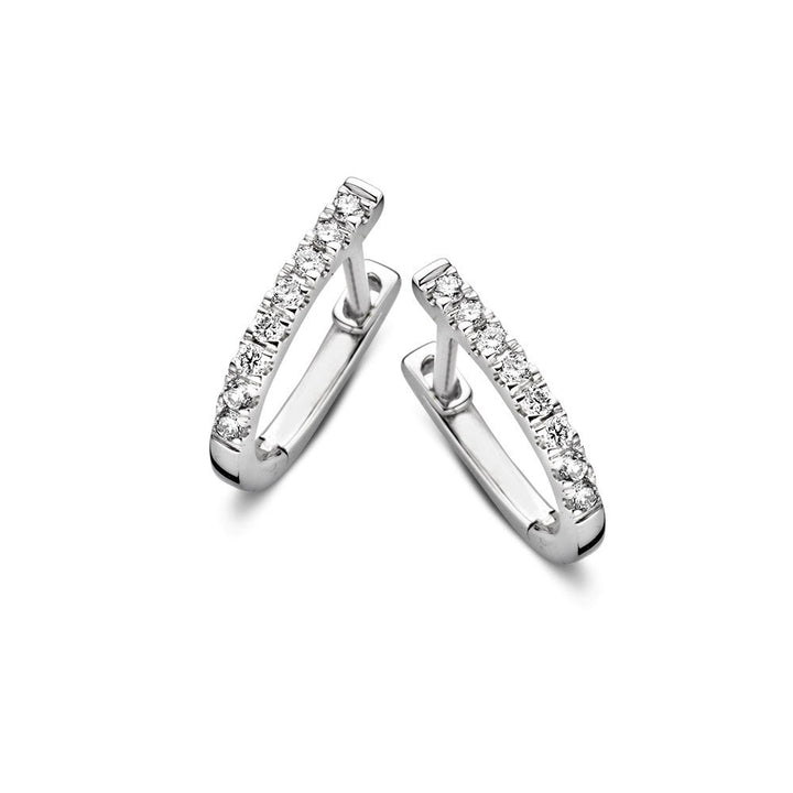 Oorringen Millie 0,20 crt. witgoud