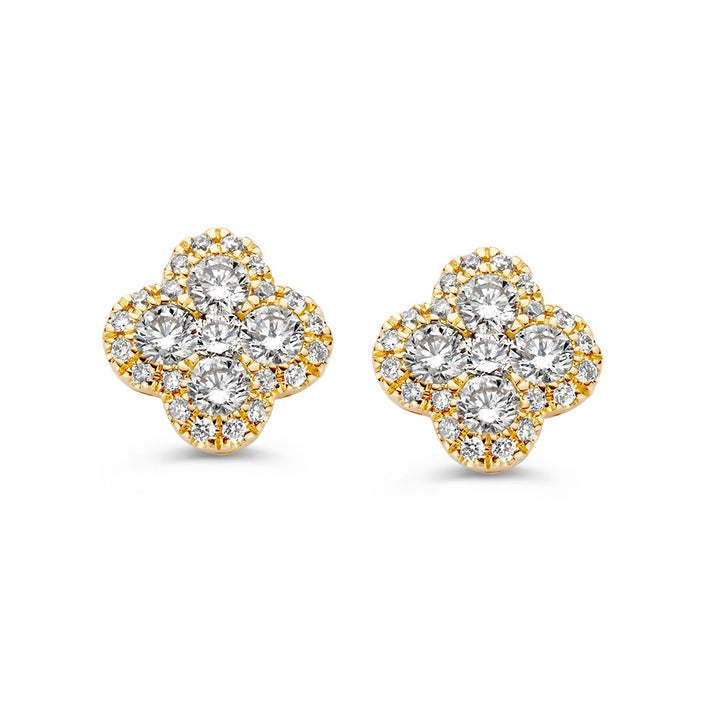 Geel Gouden Ring met 0,70 crt Diamant – Elegante 14 Karaat Gouden Ring voor Dames