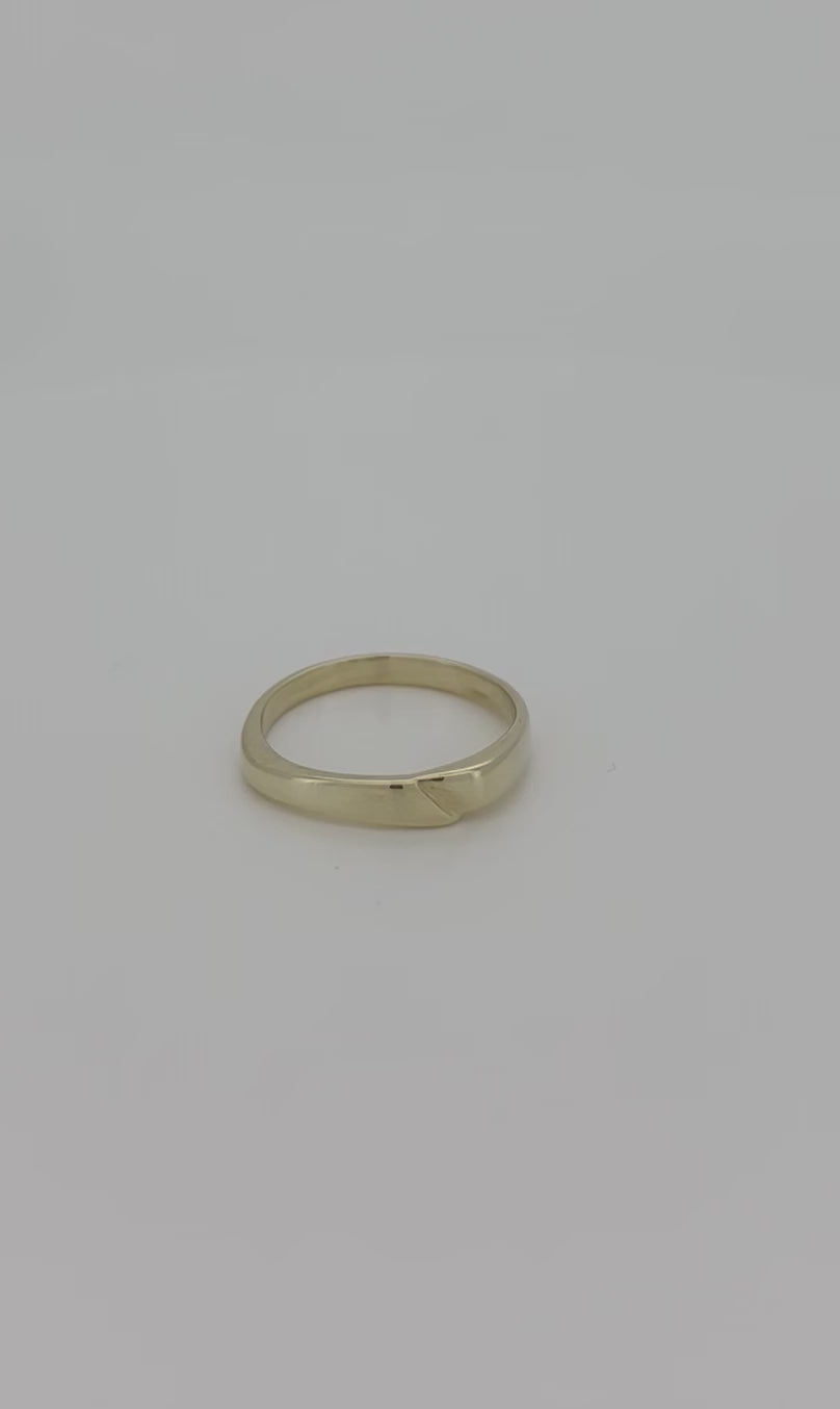 vintage gouden ring 14k 3.9gr