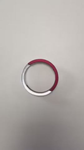 Armband C's gekruist Oranje A1O