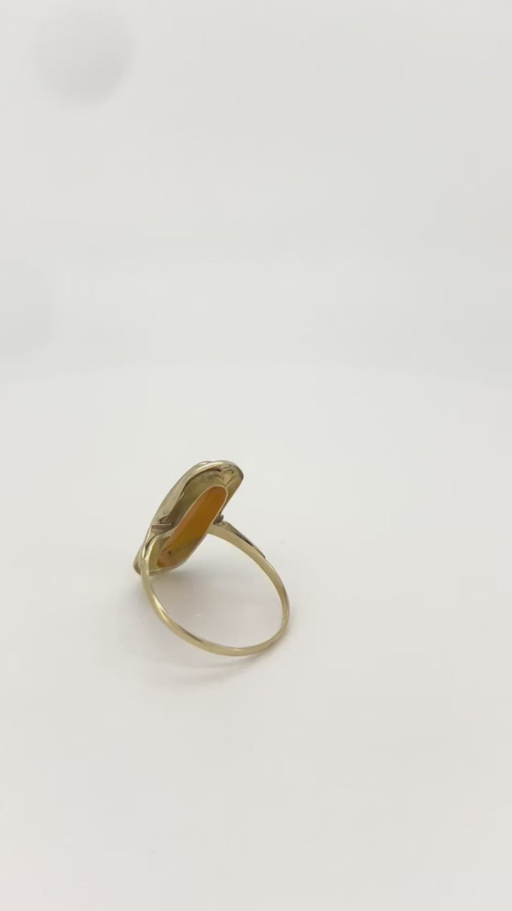 vintage gouden ring 14k 1.9gr