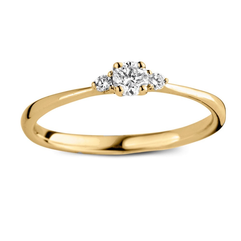 Ring Alix 0,20 crt. geelgoud