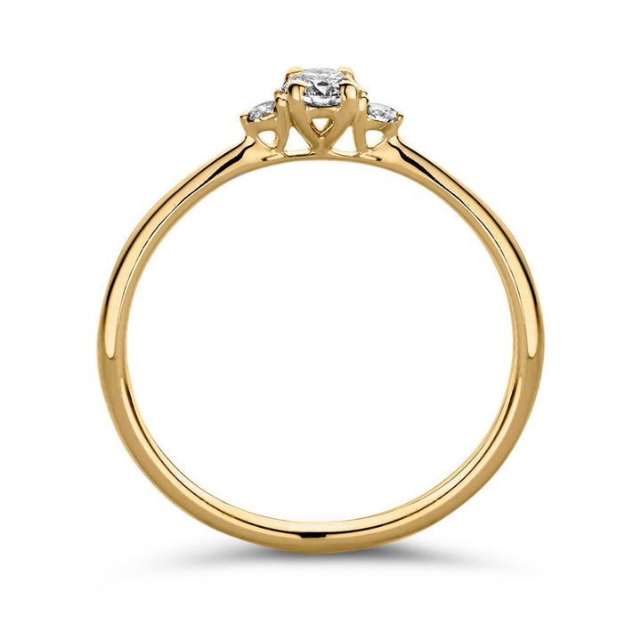 Ring Alix 0,20 crt. geelgoud