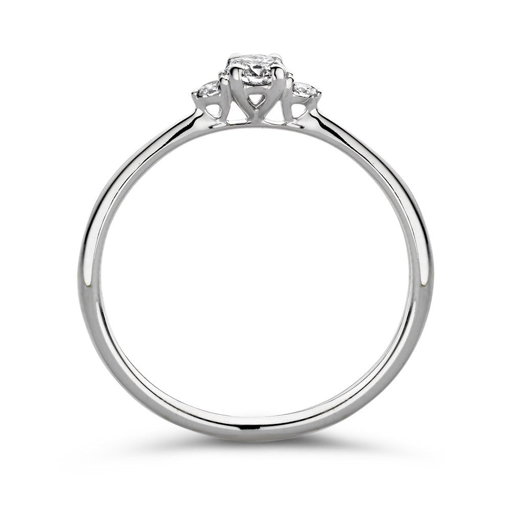 Ring Alix 0,20 crt. witgoud