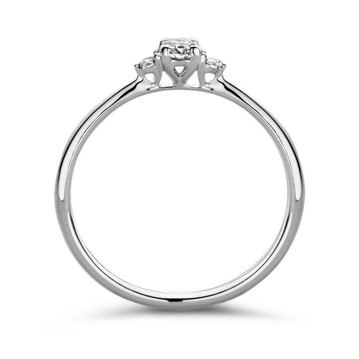 Ring Alix 0,20 crt. witgoud