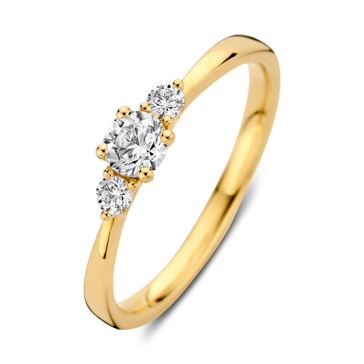 Ring Alix 0,37 crt. geelgoud