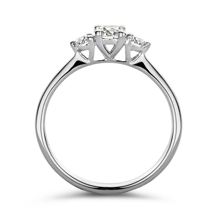 Ring Alix 0,50 crt. witgoud