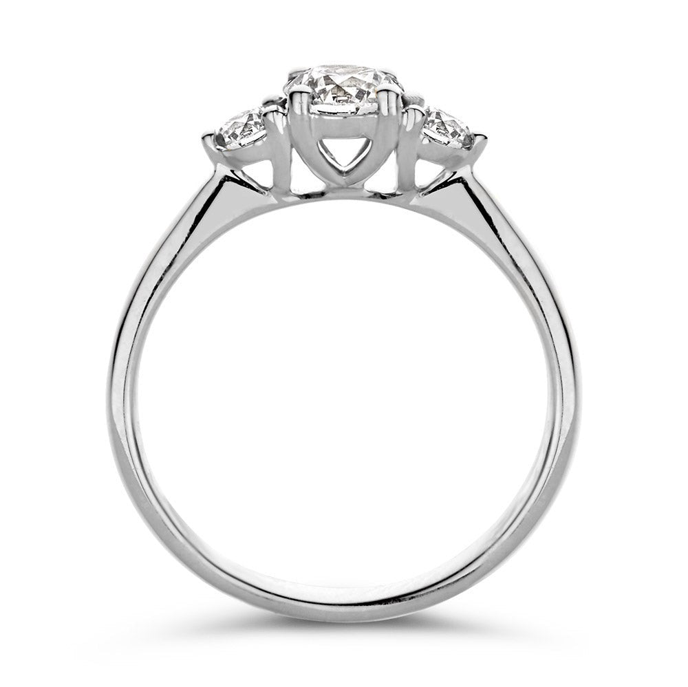 Ring Alix 0,75 crt. witgoud