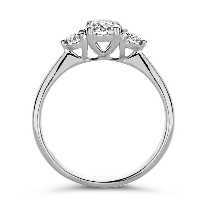 Ring Alix 0,75 crt. witgoud