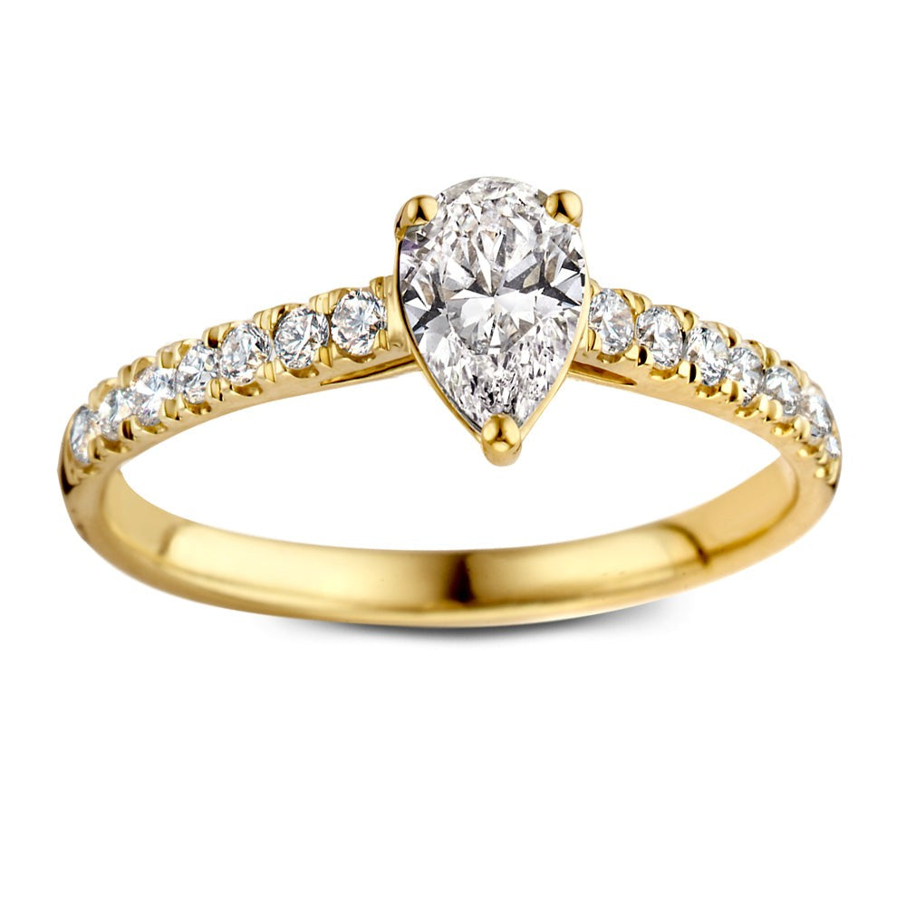 Ring Ava Royal 0,48 crt. geelgoud