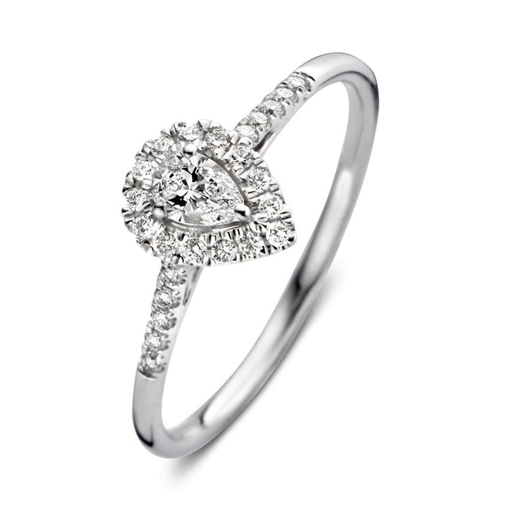 Ring Elin royal 0,30 crt. witgoud