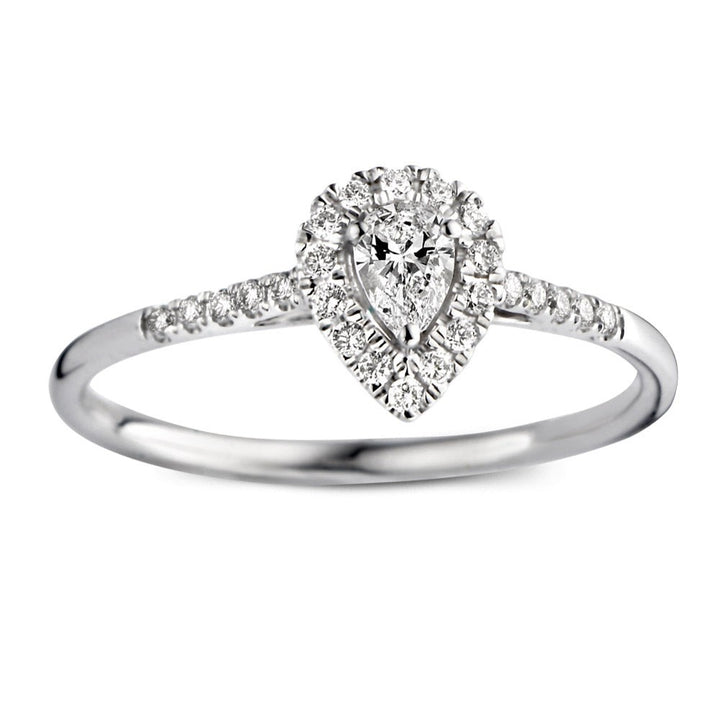 Ring Elin royal 0,30 crt. witgoud