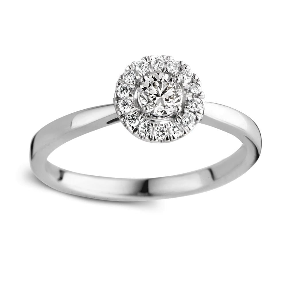 Ring Emma 0,30 crt. witgoud