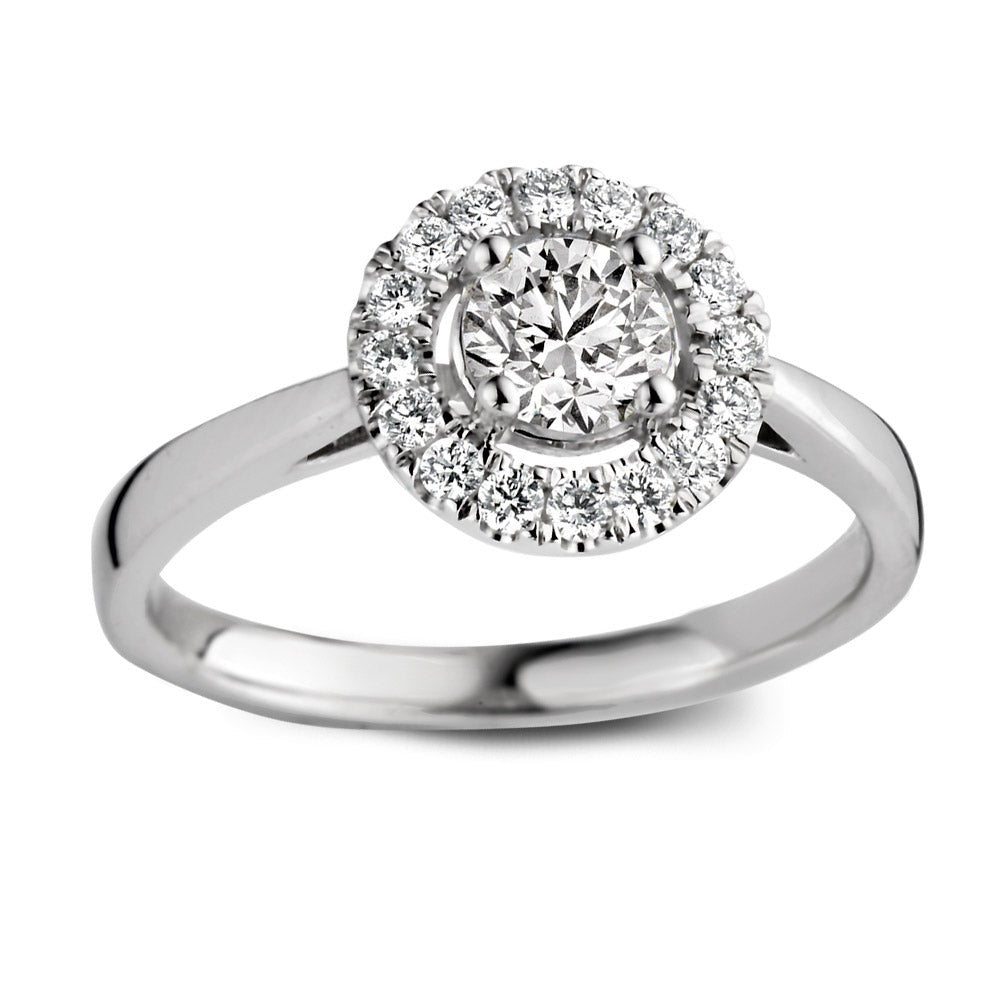 Ring Emma 0,75 crt. witgoud