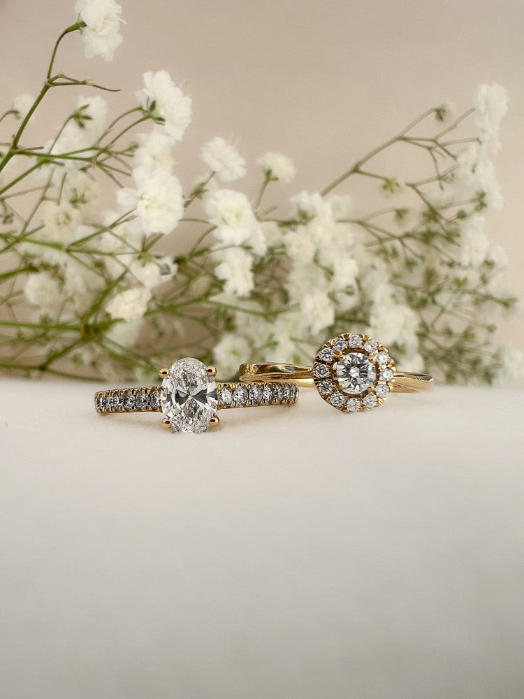 Ring Franky Royal 0,75 crt. geelgoud