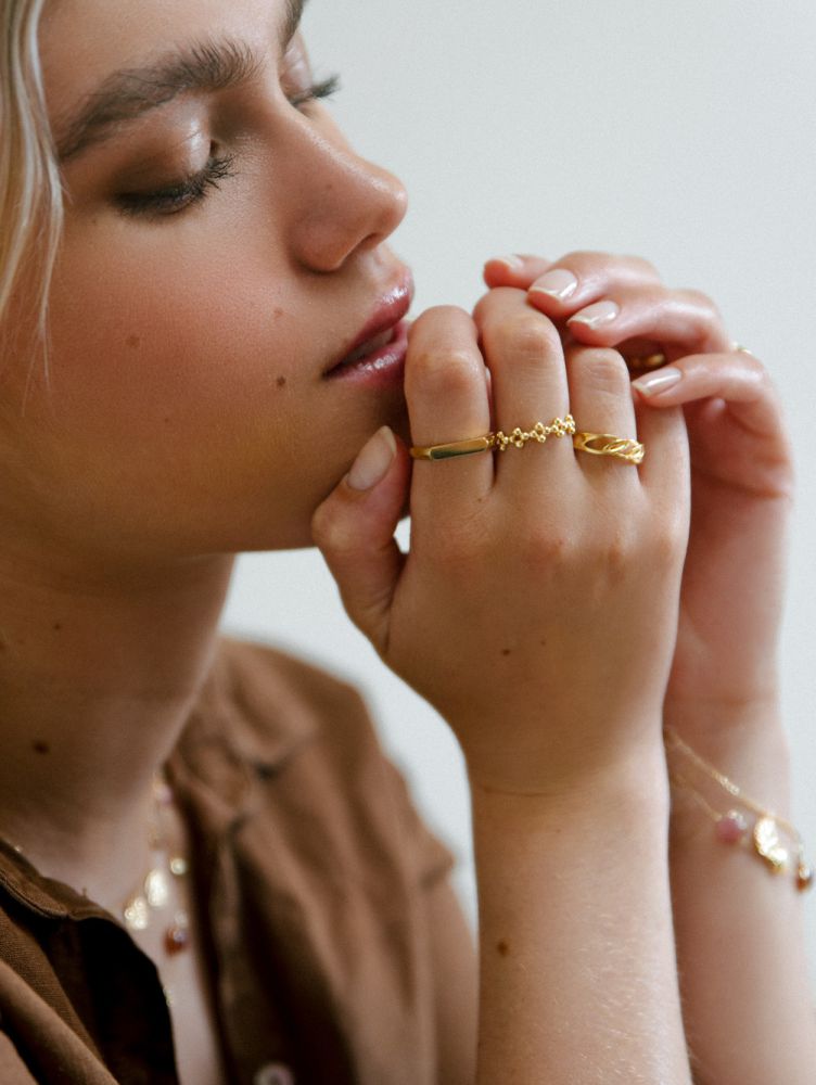 Ring geelgoud
