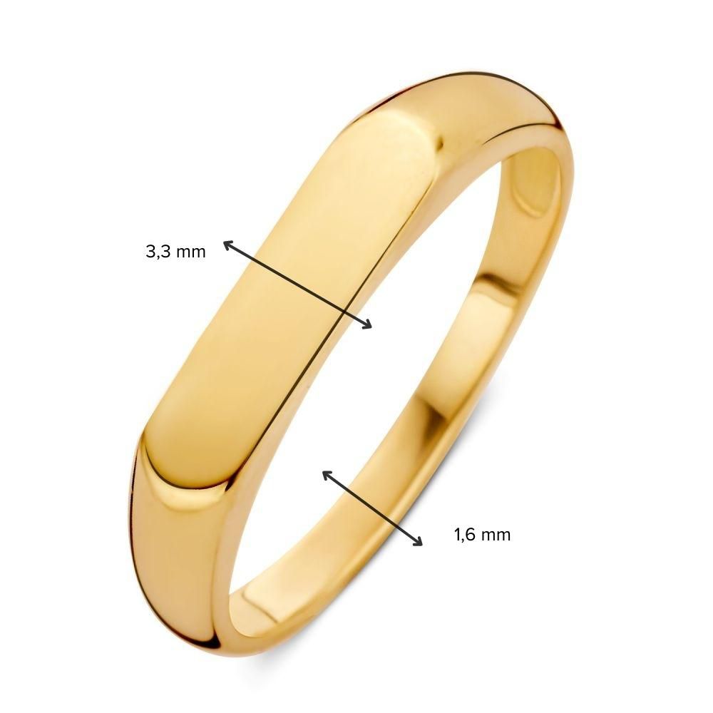 Ring geelgoud