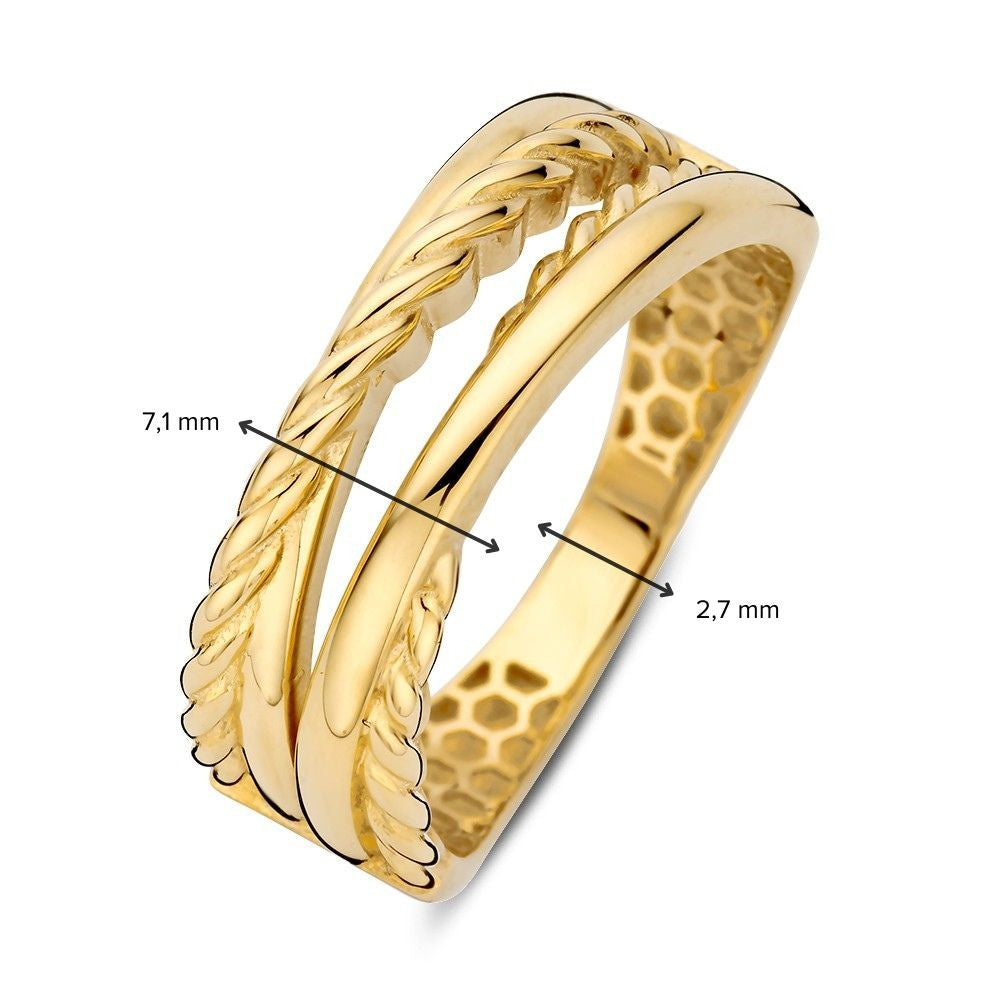 Ring geelgoud