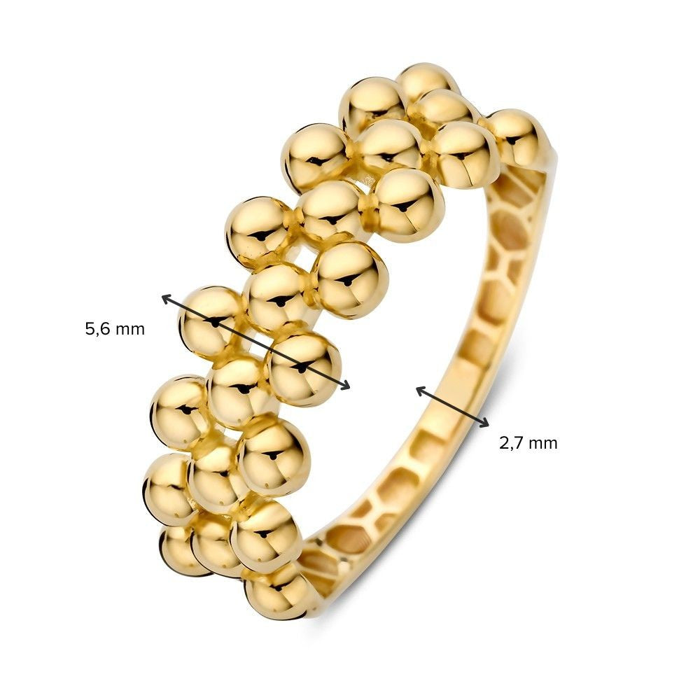 Ring geelgoud