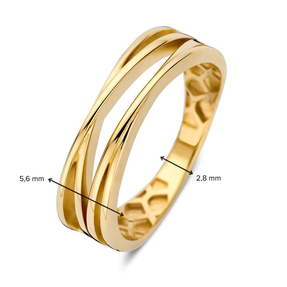 Ring geelgoud