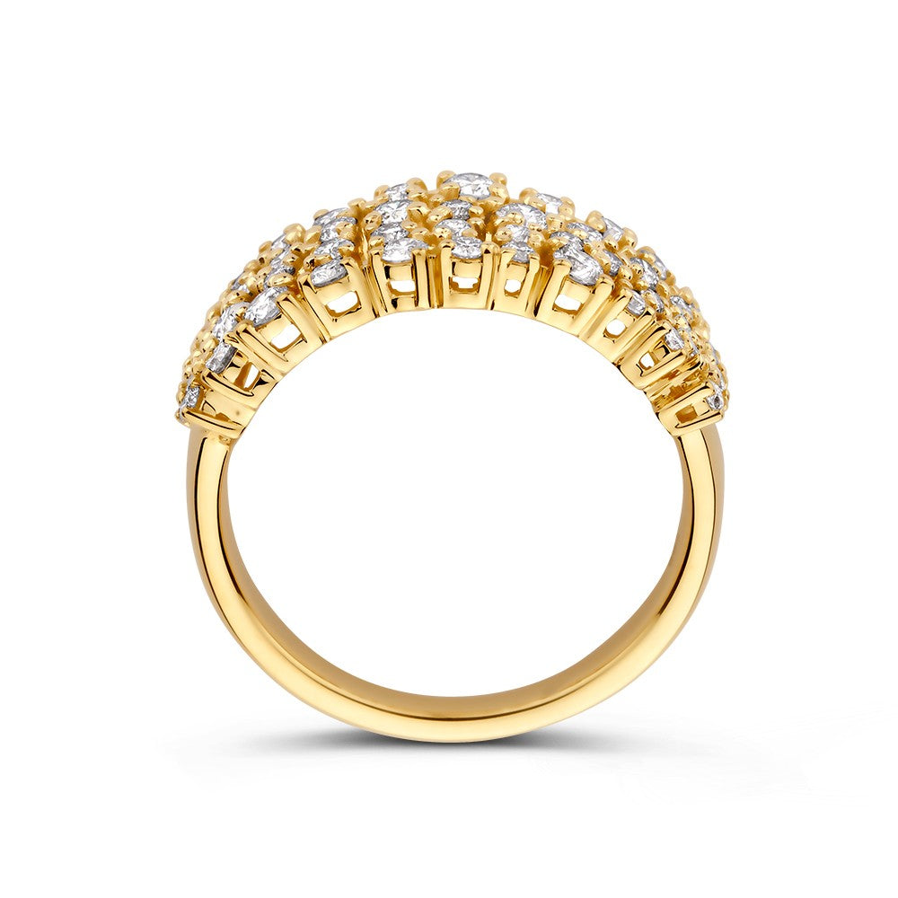 Ring geelgoud briljant 0.92 crt.