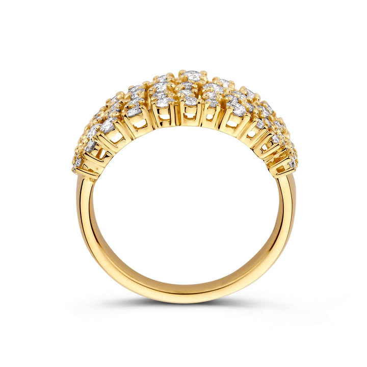 Ring geelgoud briljant 0.92 crt.