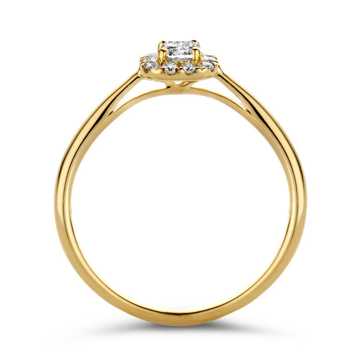 Ring Ivy 0,30 crt. geelgoud