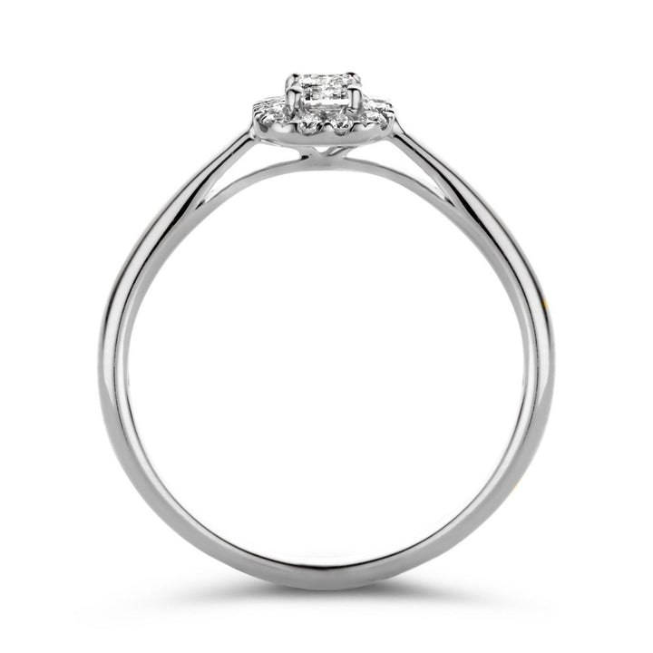 Ring Ivy 0,30 crt. witgoud