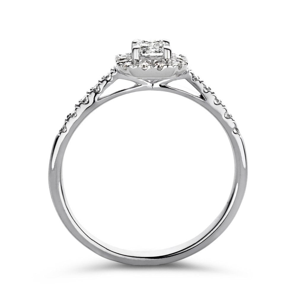 Ring Ivy royal 0,50 crt. geelgoud