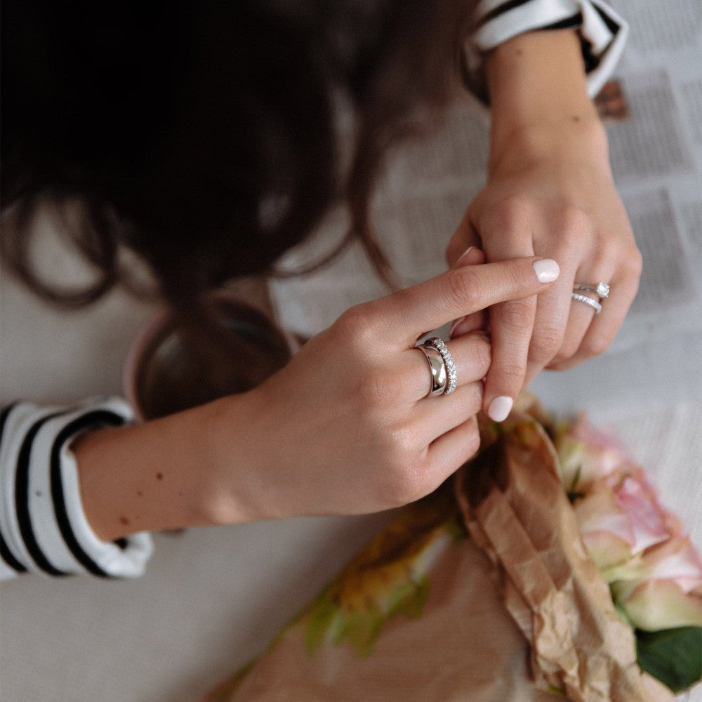 Ring Jess 6mm geelgoud