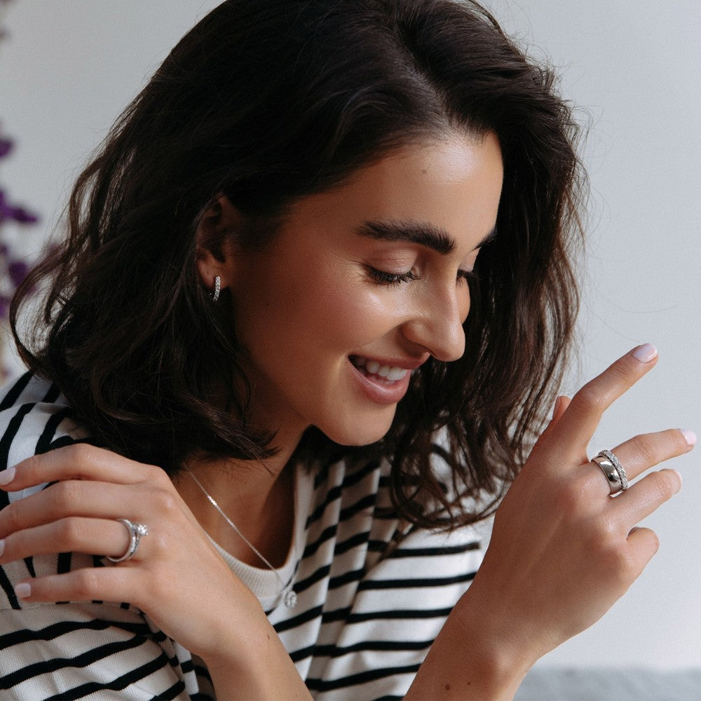 Ring Jess 6mm witgoud