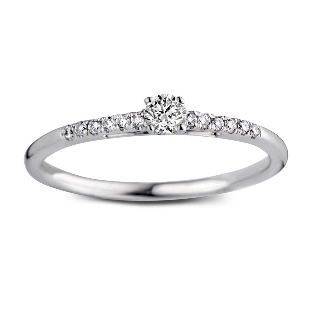Ring Mary 0,20 crt. witgoud