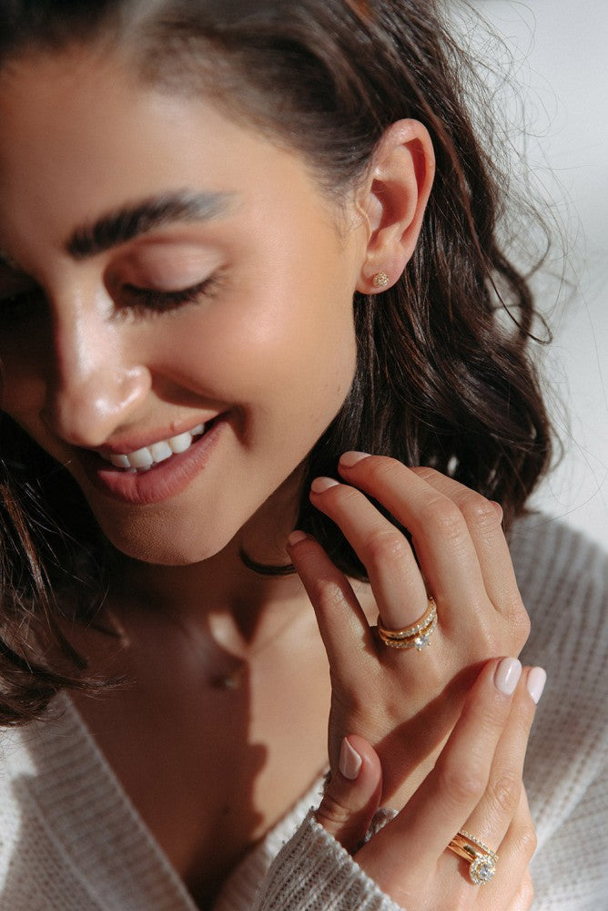 Ring Mary 0,80 crt. geelgoud