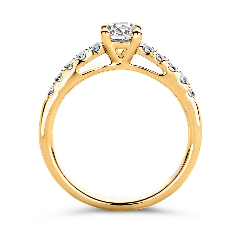 Ring Mary 0,80 crt. geelgoud