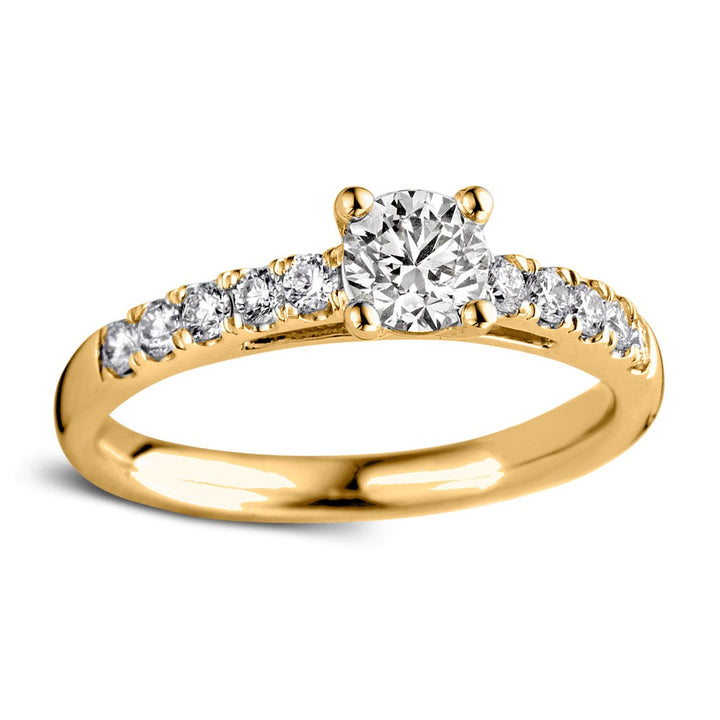 Ring Mary 0,80 crt. geelgoud