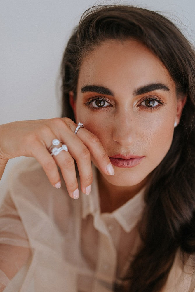 Ring Mary 0,80 crt. witgoud