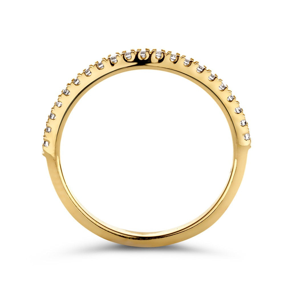 Ring Millie 0,20 crt. geelgoud