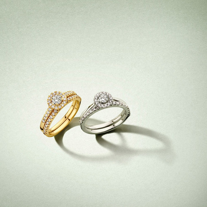 Ring Millie 0,30 crt. witgoud