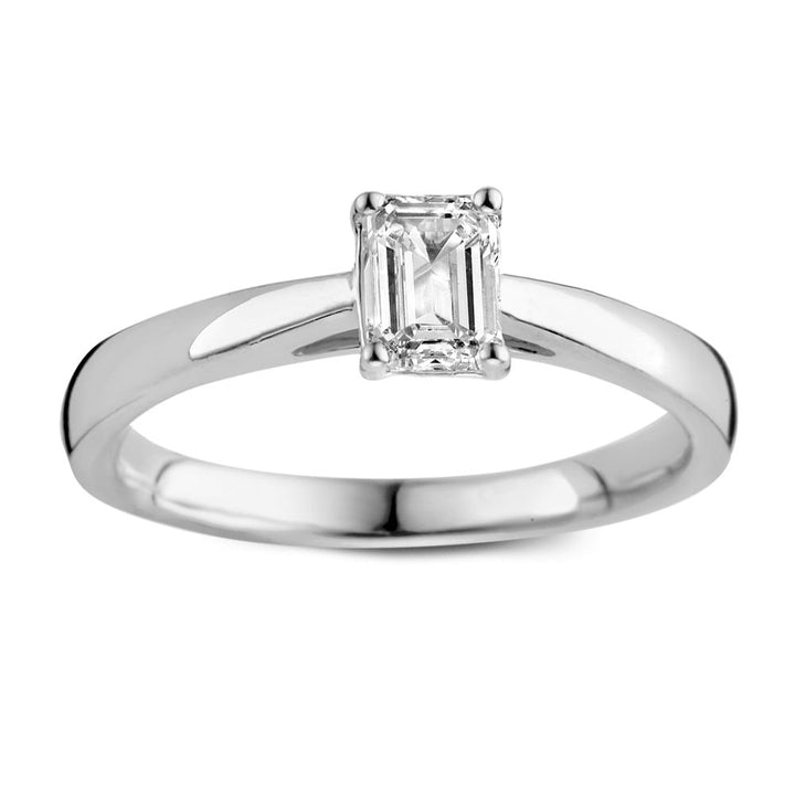 Ring Nora 0,50 crt. witgoud