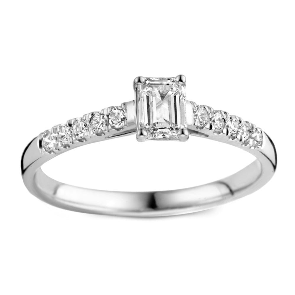 Ring Nora Royal 0,48 crt. witgoud