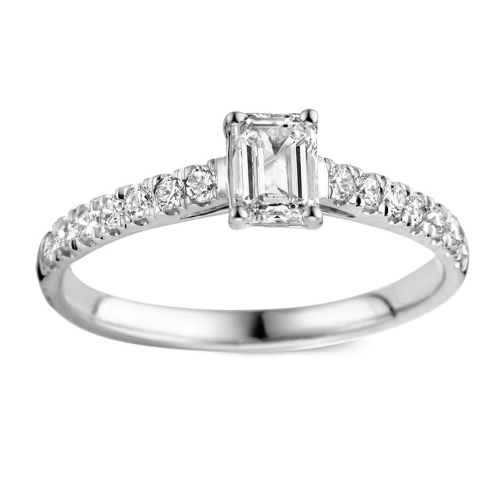 Ring Nora Royal 0,75 crt. witgoud