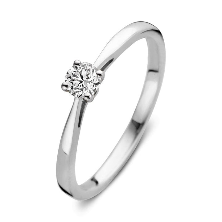 Ring Olivia 0,20 crt. witgoud