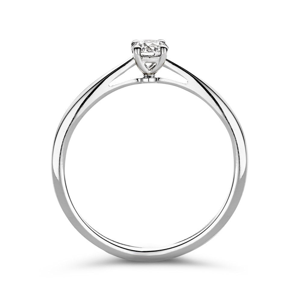 Ring Olivia 0,20 crt. witgoud