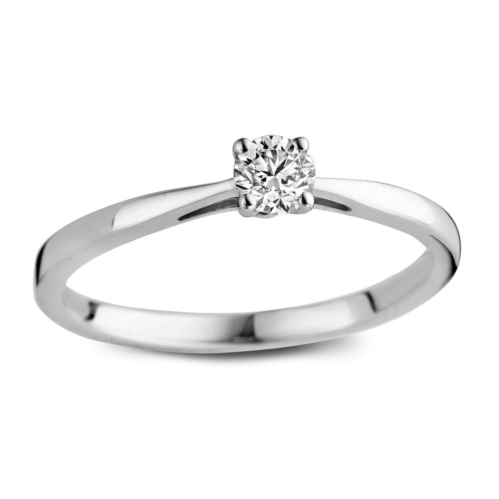 Ring Olivia 0,20 crt. witgoud