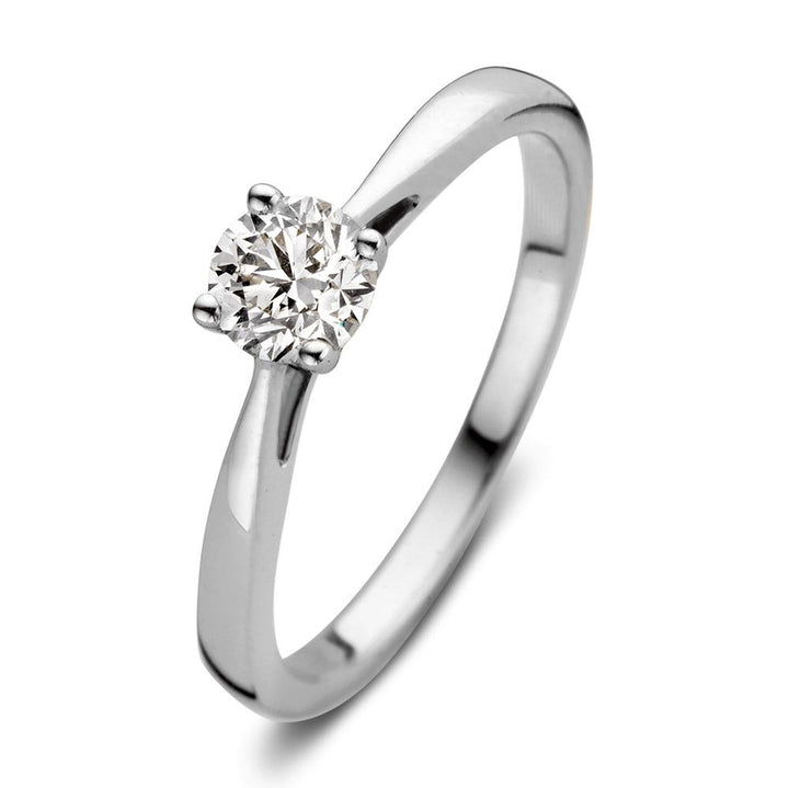 Ring Olivia 0,50 crt. witgoud