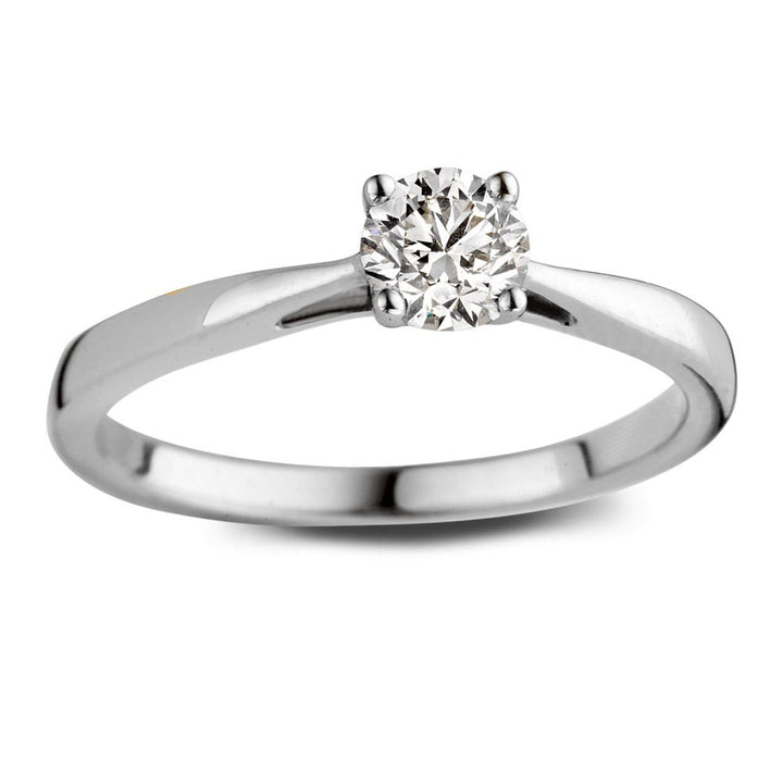 Ring Olivia 0,50 crt. witgoud