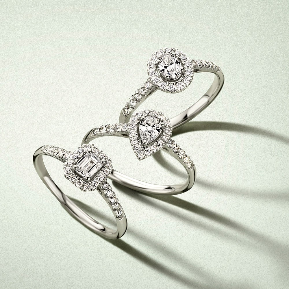 Ring Rosie 0,50 crt. witgoud