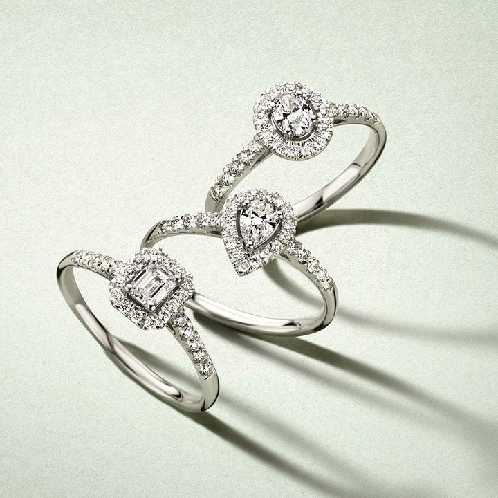 Ring Rosie 0,50 crt. witgoud